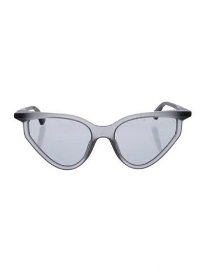 Pre-owned Balenciaga Cat-eye Tinted Sunglasses In Gray