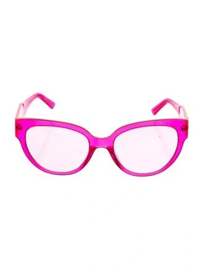 Pre-owned Balenciaga Cat-eye Tinted Sunglasses In Pink