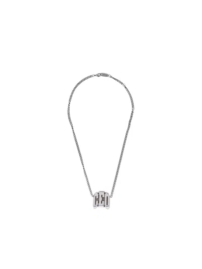 BALENCIAGA "CEO"-PLAQUE NECKLACE