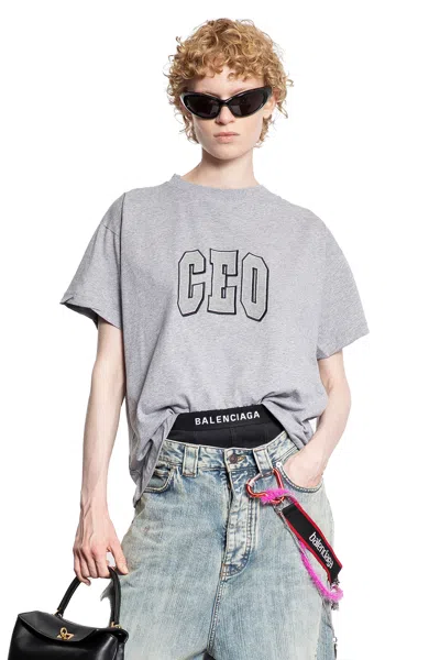 Balenciaga Ceo Team Logo Boxy T-shirt