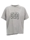 Balenciaga Ceo Team Logo T-shirt Gray In Gray