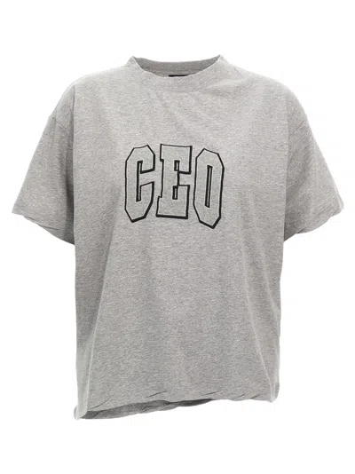 BALENCIAGA BALENCIAGA 'CEO TEAM LOGO' T SHIRT