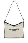 Balenciaga Biarri Logo-plaque Canvas Shoulder Bag