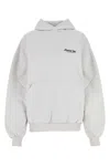 Balenciaga Chalk Cotton Sweatshirt In Off White