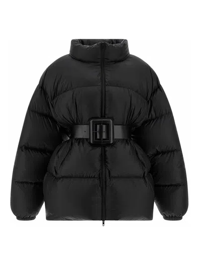 BALENCIAGA CHAQUETA ALCOCHADA - NEGRO