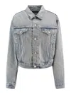 Balenciaga Jacket In Blue