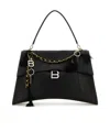 Balenciaga Charm Detailed Top Handle Bag In Black