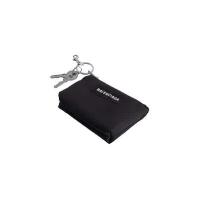 Pre-owned Balenciaga Charm Zipped Pouch 'black' | Men's Size Onesize