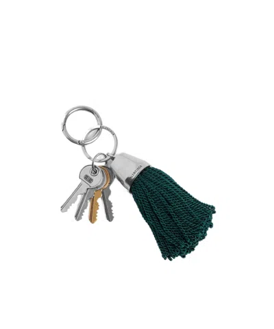Balenciaga Charm/keyring Pompom In Green