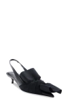 BALENCIAGA BALENCIAGA CHEMISE POINTED TOE SLINGBACK PUMP