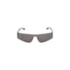 Balenciaga Acetate Sunglasses With Engraved Logo And Adjustable Nose Pads In Grey