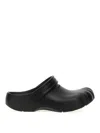 Balenciaga Sunday Molded Flat Shoes Black In Black
