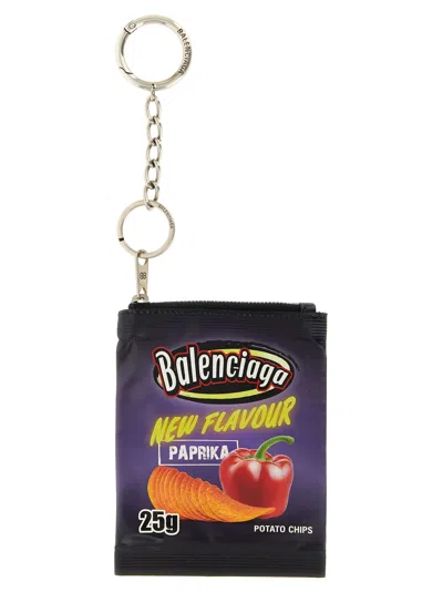 BALENCIAGA CHIPS KEYRING
