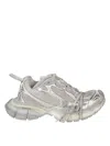 Balenciaga Low Top Sneakers Mesh Upper In White
