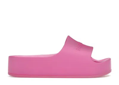 Pre-owned Balenciaga Chunky Slide Fluo (women's) Sneakers In Pink