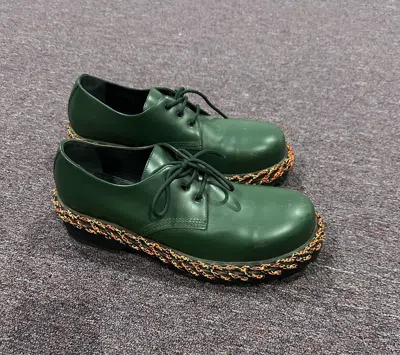Pre-owned Balenciaga Chunky Sneaker Loafers In Green