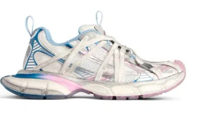 Balenciaga Chunky White Sneakers With Unique Lacing System
