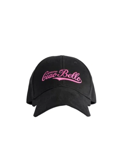 Balenciaga Ciao Bello Cap In Black