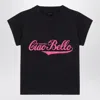 Balenciaga Ciao Bello T-shirt In Black