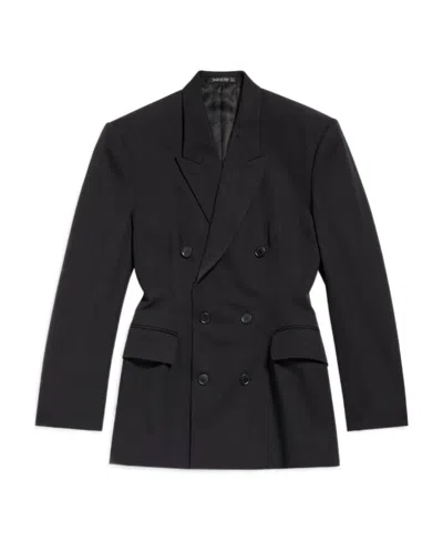 BALENCIAGA BALENCIAGA CINCHED BUTTON-UP JACKET