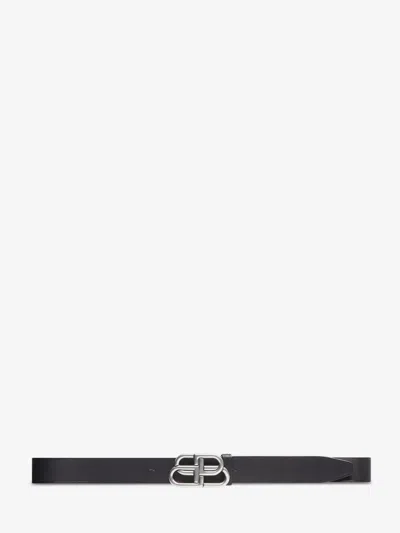 Balenciaga Bb Belt In Black