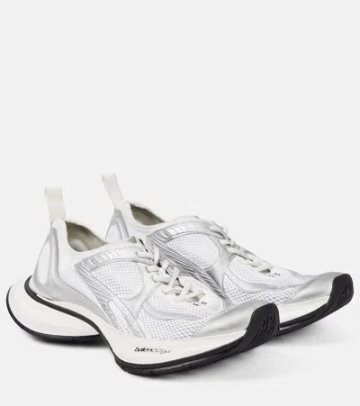 Balenciaga 45mm Circuit Tech Sneakers In White