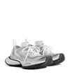 Balenciaga White And Silver Sneaker Circuit In White
