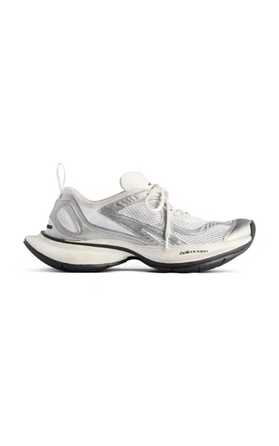 BALENCIAGA CIRCUIT RUBBER; MESH SNEAKERS
