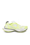 Balenciaga Sneakers Circuit In Fluorescent Yellow  White  & Black