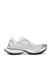 Balenciaga White And Silver Sneaker Circuit In White & Silver