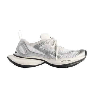 Pre-owned Balenciaga Circuit Sneaker 'worn-out - White Silver' | Men's Size 39