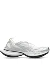 Balenciaga Two-tone Mesh And Fabric Circuit Sneakers