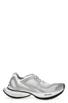 Balenciaga White And Silver Sneaker Circuit In White