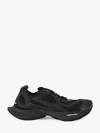 Balenciaga Black Mesh And Rubber Circuit Sneakers In Black