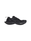 Balenciaga Black Mesh And Rubber Circuit Sneakers In Black