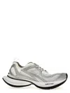 Balenciaga Two-tone Mesh And Fabric Circuit Sneakers