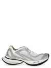 Balenciaga White And Silver Sneaker Circuit In White