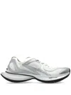 Balenciaga White And Silver Sneaker Circuit In White