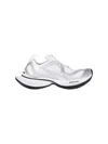 Balenciaga Two-tone Mesh And Fabric Circuit Sneakers In White