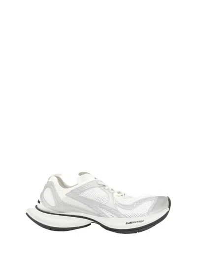 Balenciaga Circuit Canvas Low-top Sneakers In White