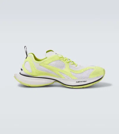 Balenciaga Circuit Sneakers In Yellow/white