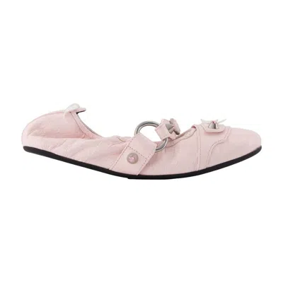 Balenciaga City Ballerinas Ballet Flat In Pink
