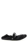 Balenciaga Black Lamb Leather Shoes With Striking Metallic Accents