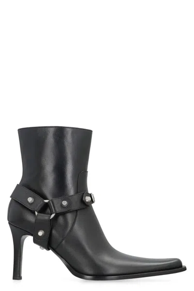 BALENCIAGA BALENCIAGA CITY BOOTS IN LEATHER