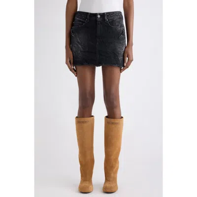 Balenciaga Urban Style Skirt With Pockets And Loops In Black