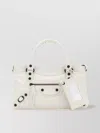 Balenciaga Le City First Leather Braided-handle Tote Bag