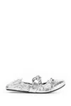 Balenciaga City Flats L005 Arena In Metallic