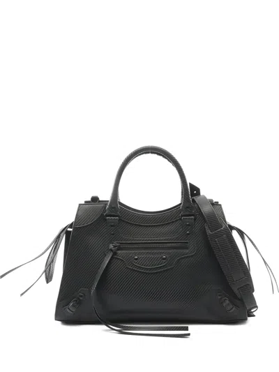 Pre-owned Balenciaga City Handbag In Black