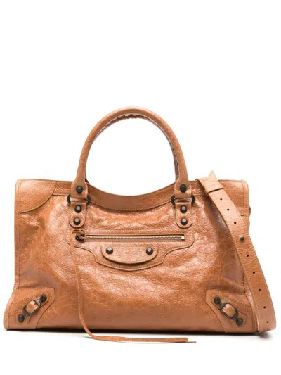 Balenciaga City Medium Leather Handbag