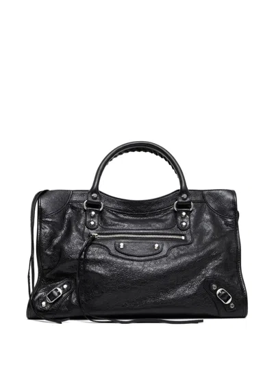 BALENCIAGA CITY MEDIUM LEATHER HANDBAG